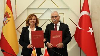 Türkiye ve İspanya Anayasa Mahkemesi arasında iş birliği anlaşması imzalandı