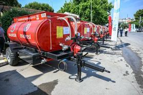 Balıkesir Büyükşehir Belediyesi'nden kırsala 50 yeni yangın tankeri
