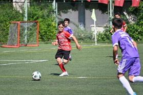 Mersin'de minikler yeteneklerini futbol şenliğinde ortaya koyuyor