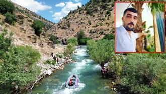 Çayda kaybolan Vedat'ı arama çalışmaları 6'ncı gününde