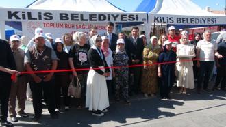 Kilis’te el sanatları kursunun yıl sonu sergisi açıldı