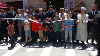 Kilis’te 6 Şubat depremlerinde hasar gören 2 cami yeniden ibadete açıldı