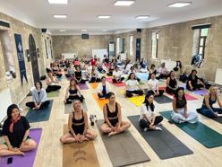 Kapadokya’da yoga festivali başladı