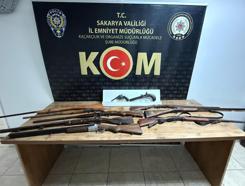 Sakarya'da  silah operasyonu