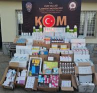 Uşak'ta hayvan sağlığı tehdit eden ilaçlarla yakalanan şüpheliye gözaltı