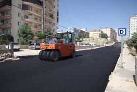 Mardin'de asfalt çalışmaları sürüyor