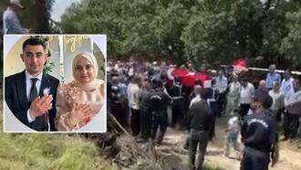 Düğününe 2 gün kala kazada ölen uzman çavuş toprağa verildi