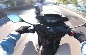 Beykoz’da trafikte tartıştığı sürücünün motosikletine çarpıp kaçtı
