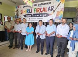 Mardin’de ‘Sihirli Fırçalar’ sergisi açıldı