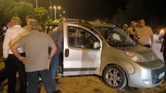 Yolcu otobüsüyle çarpışan araçta 3 kişi yaralandı