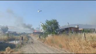 Silivri'de otluk alanda yangın -1