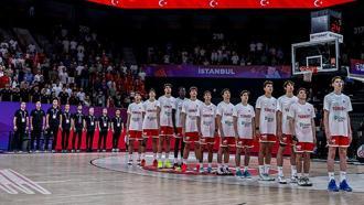 17 Yaş Altı Erkek Basketbol Milli Takımı, grup birincisi olarak son 16 turuna yükseldi