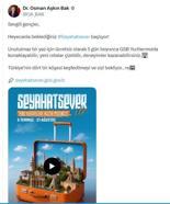 'Seyahatsever' projesinde başvurular başladı
