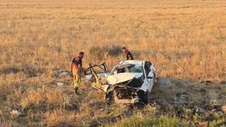 Şırnak’ta otomobil tarlaya uçtu: 1 ölü, 2 yaralı