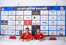 Fethiyespor iki oyuncuya imza attırdı