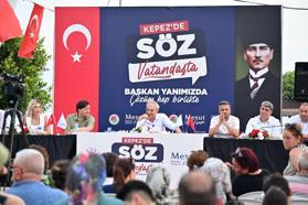 Başkan Kocagöz, sözü vatandaşa bıraktı