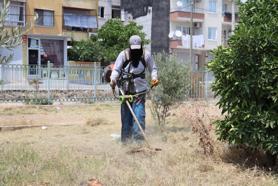 Toroslar'da temizlik ve yeşil alanlar için yoğun çalışma