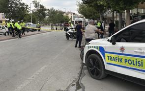 Beton mikserinin çarptığı bisikletli öldü