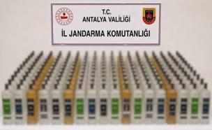 Alanya ve Manavgat’ta kaçak içki operasyonu