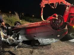 Sulama kanalına düşen otomobilin sürücüsü öldü