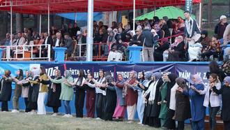 Erzurum'da 9 yıl sonra 'Akdağ Festivali' yapıldı