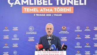 Bakan Uraloğlu: Çamlıbel Tüneli ticaret hacmini artıracak, turizm hareketliliğini canlandıracak