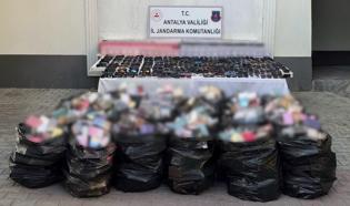 Jandarmadan gümrük kaçağı ürün operasyonu