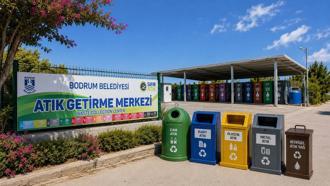 Bodrum Belediyesi'nden 106 tonu aşan atık yönetimi