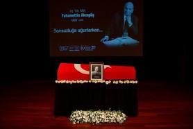 İKÜ’de Fahamettin Akıngüç için anma töreni düzenlendi