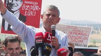 Özgür Özel, duruşmaların ardından Silivri'de konuştu