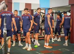 Trabzonspor’da sabah mesaisi