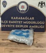 Esrarla yakalanan motosikletli tutuklandı