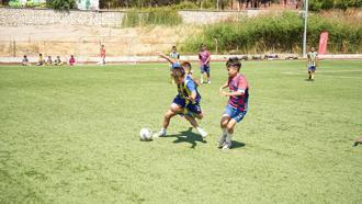 Sındırgı'da depremin ardından çocuklar 'futbol turnuvası' ile moral buldu