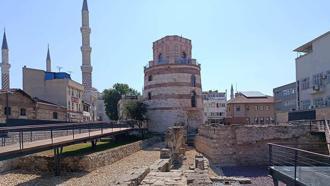 Edirne'de restorasyonu tamamlanan Makedonya Kulesi, müze olarak ziyarete açıldı