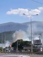 Bursa’da ot yangını; havadan ve karadan müdahale ediliyor