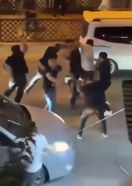 Alacak kavgası kamerada; 3 yaralı, 11 gözaltı