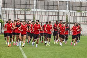 Samsunspor, yeni sezon hazırlıklarını sürdürdü