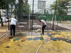 Yunusemre'de iki park pırıl pırıl oldu