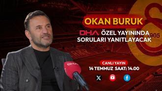 Galatasaray Teknik Direktörü Okan Buruk, yeni sezon öncesi DHA'nın konuğu olacak