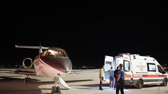 Ambulans uçak, Tülin bebek için havalandı