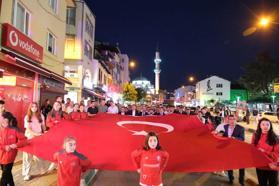 Orhaneli'nde 15 Temmuz anma programı düzenlendi