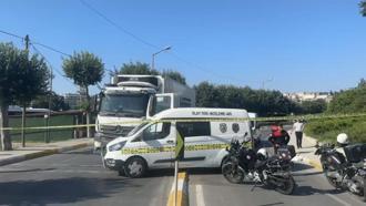 Küçükçekmece'de kamyonun çarptığı kadın öldü