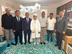 Genç hafız için icazet programı