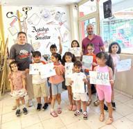 Antalyalı çocuklar tatilde sanatla buluştu