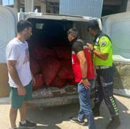 Malkara'da 700 kilo kaçak midye ele geçirildi