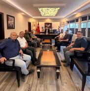 Muhtarlardan Kaymakam Yılmazer'e ziyaret