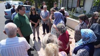 Başkan Bozkurter, yol yapım çalışmalarını inceledi