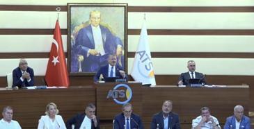 ATSO'da gergin meclis