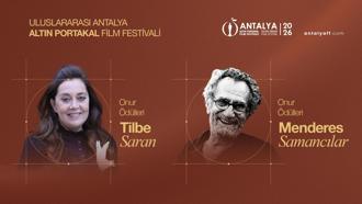 Altın Portakal'da Onur Ödülleri Menderes Samancılar ve Tilbe Saran'a