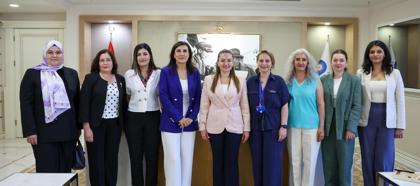 Başkan Vekili Özdemir’e Kadın Dostu Kentler III Programı heyetinden ziyaret